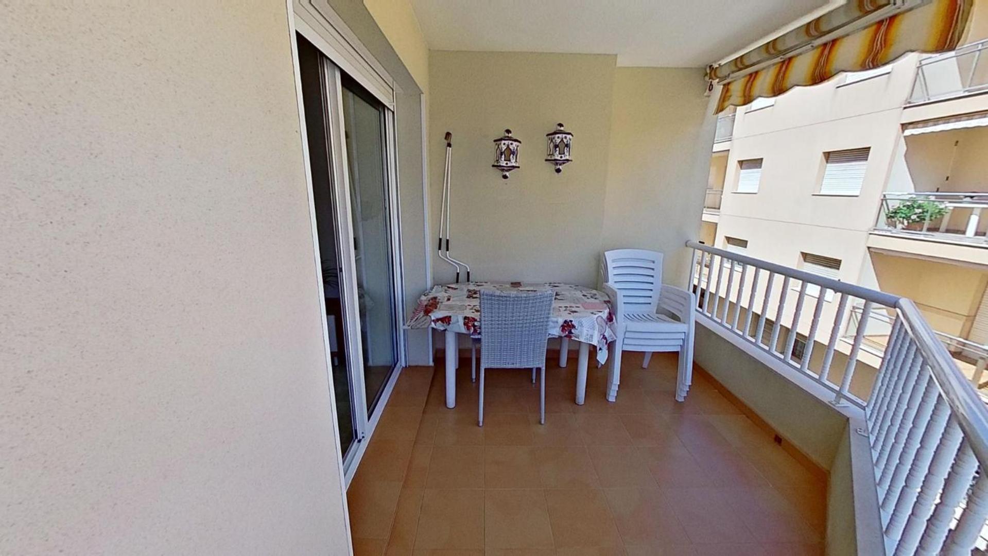 Apartamento Vistas Al Mar, Segunda Linea 3 Habitaciones Sant Carlos de la Ràpita Exterior foto