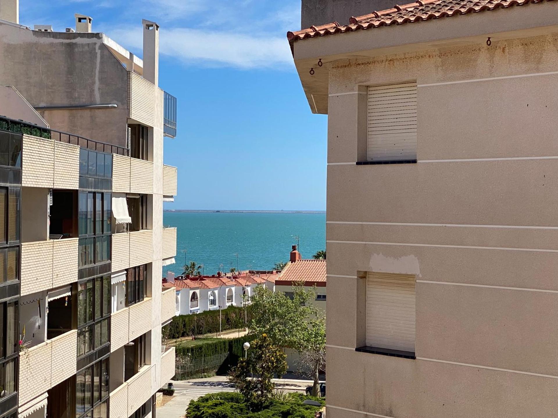 Apartamento Vistas Al Mar, Segunda Linea 3 Habitaciones Sant Carlos de la Ràpita Exterior foto